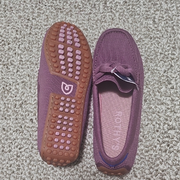 Rothy's The Braid Driver In Purple - Picture 3 of 5